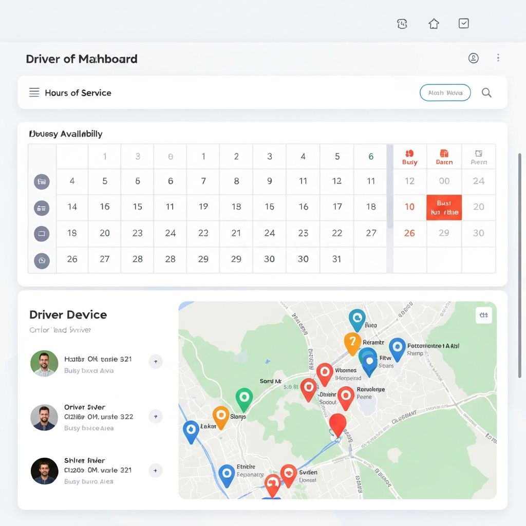 Driver management interface